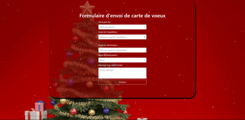 Image du Projet Projet de carte de voeux